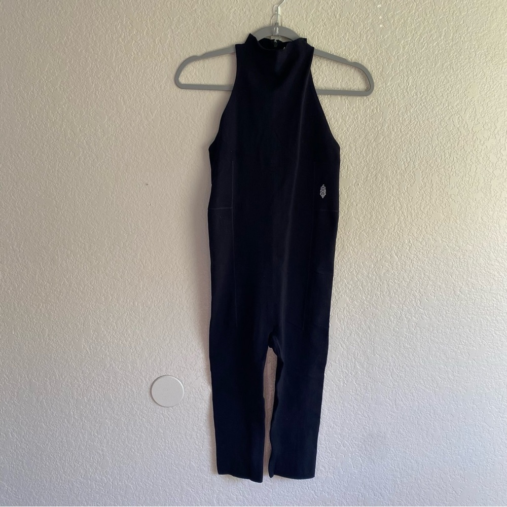 NEW Free People Black Onesie Jumpsuit xs/s
